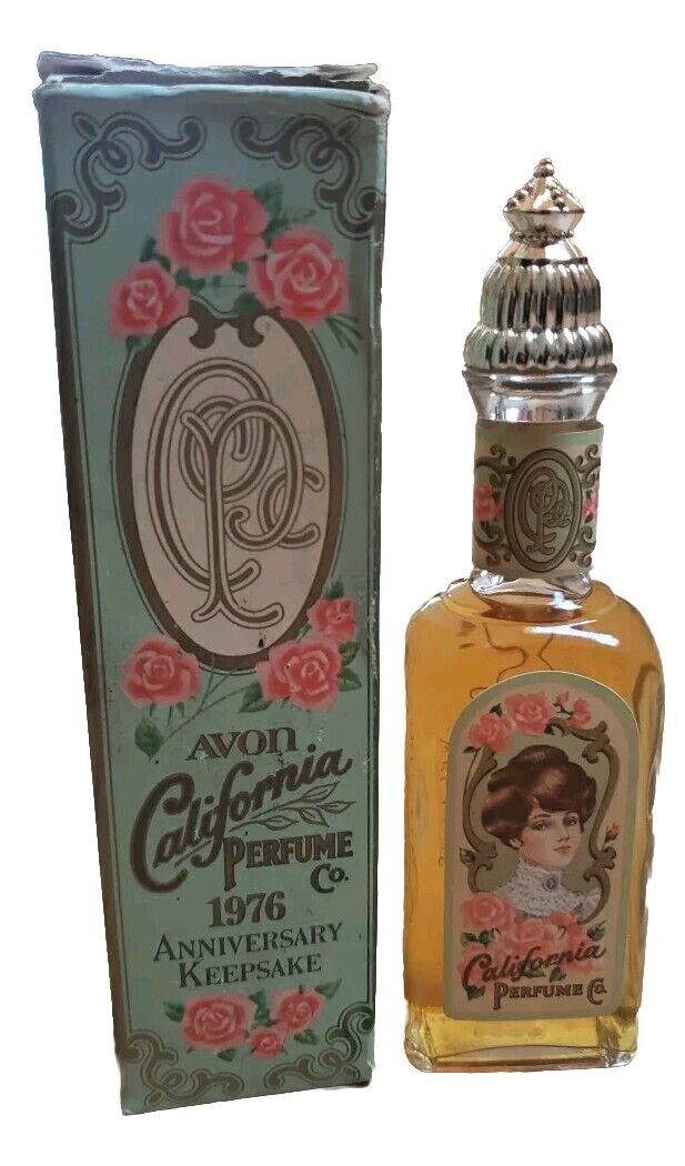 Vintage Avon California Perfume Co 1976 Anniversary Keepsake COTILLION COLOGNE