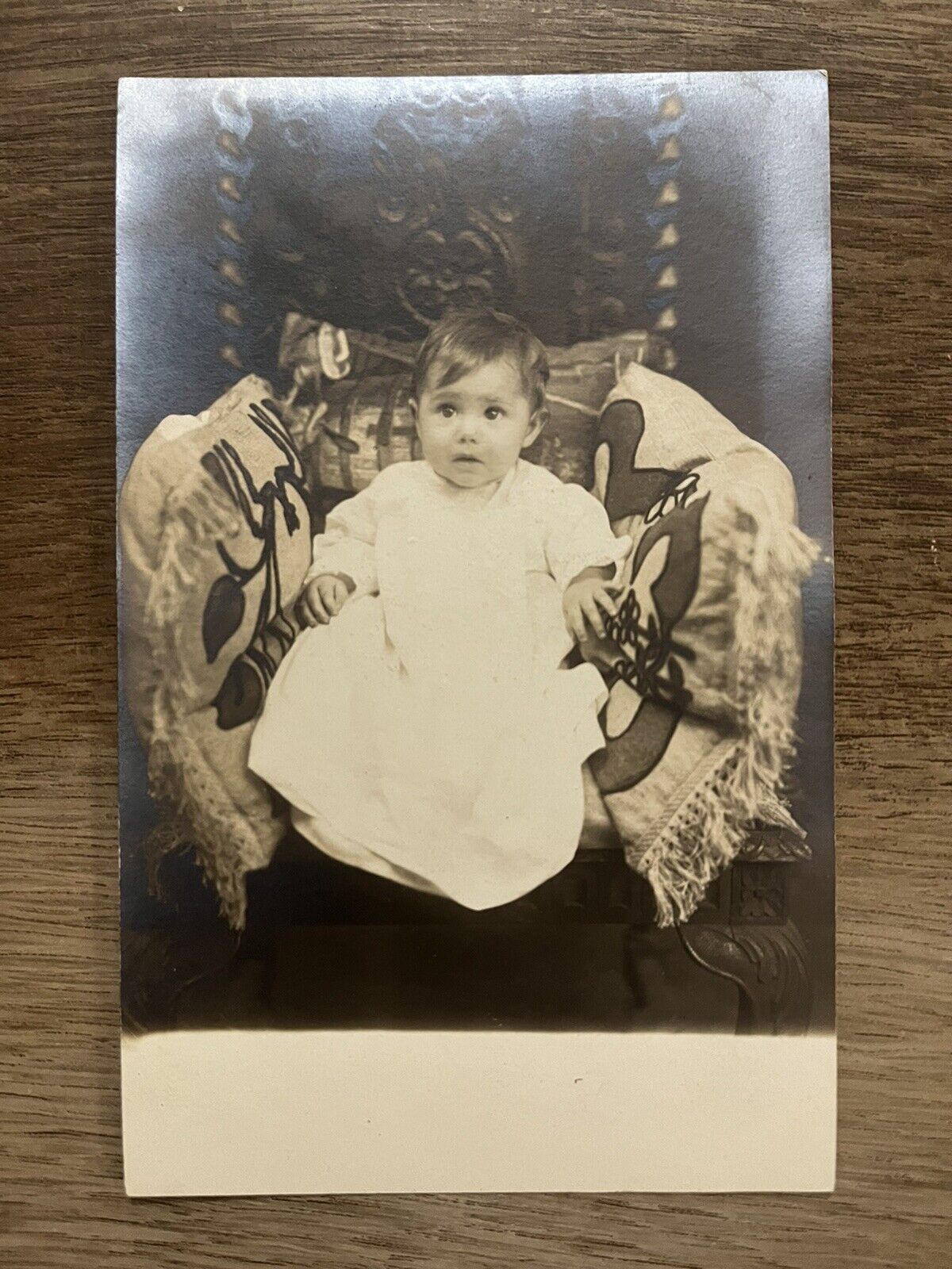 c1908 - Baby Alberta - Antique Real Photo Postcard RPPC