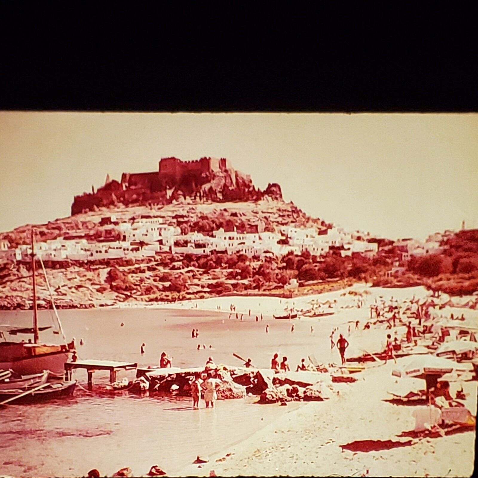 Lot of 10 Vintage Kodak 35mm Slides Rhodes Lindos Greece