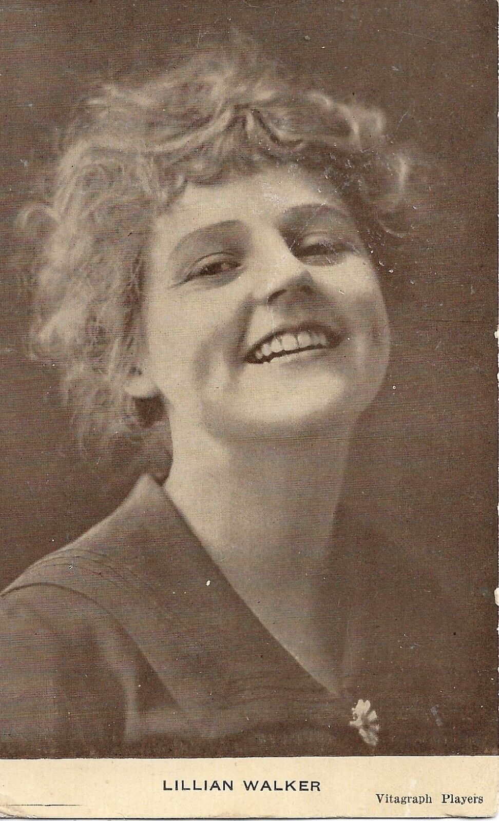 Lillian Walker Postcard Silent Film Era Actress 1910s Unposted