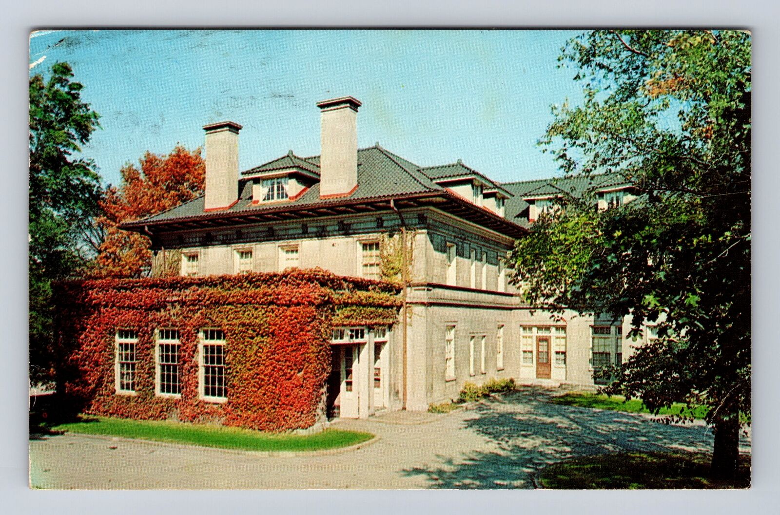 Pittsburgh PA- Pennsylvania, St Francis Retreat House, Vintage c1971 Postcard