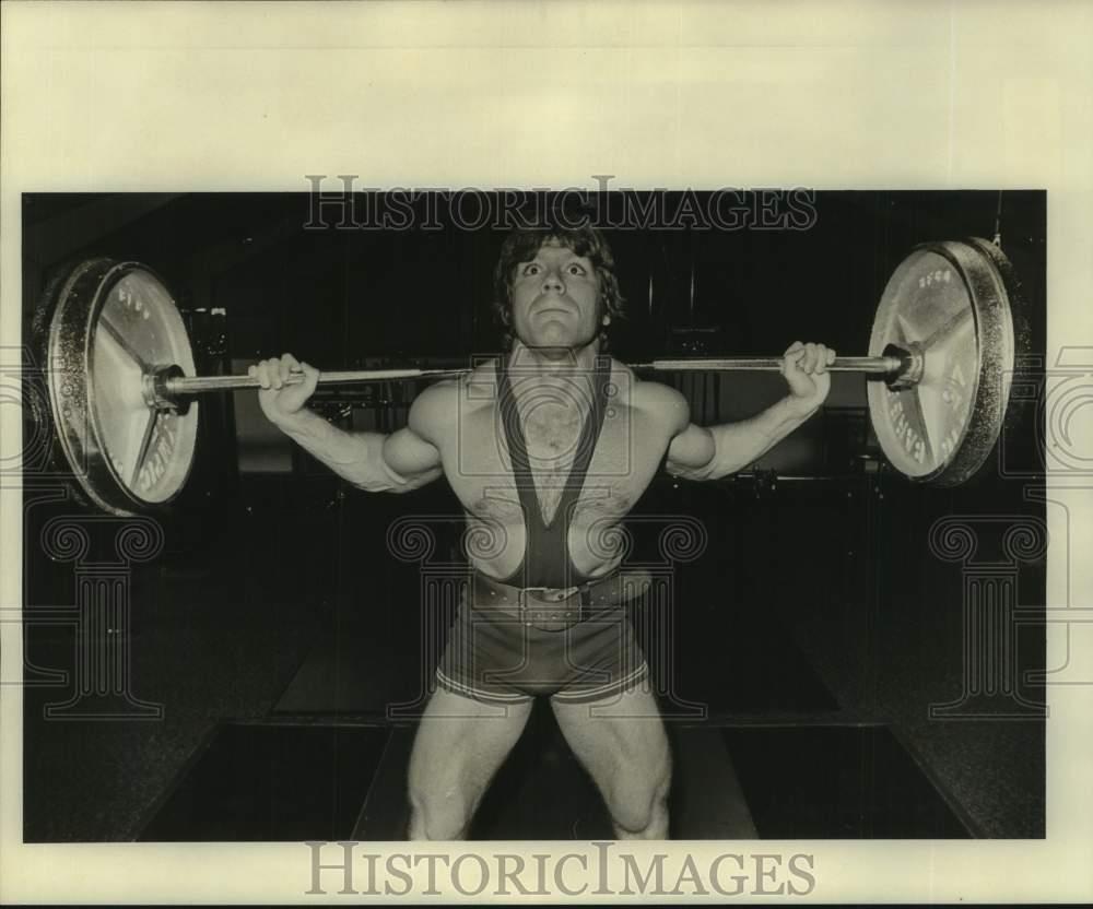 1976 Press Photo Bodybuilder Frank Mule - noc08196