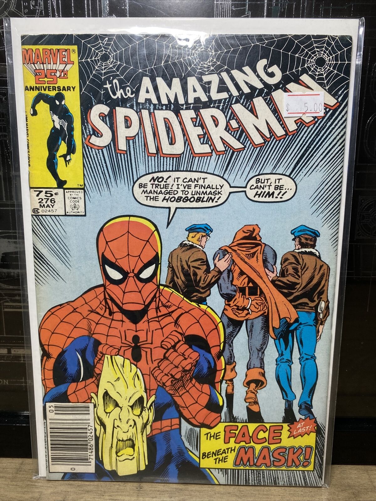 Marvel Comics AMAZING SPIDER-MAN #276 FN 1986 HOBGOBLIN Gemini Shipping