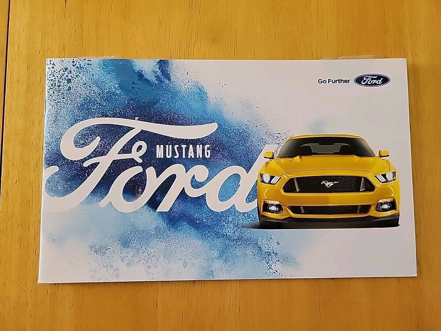 2016 Ford Mustang Brochure Mailer