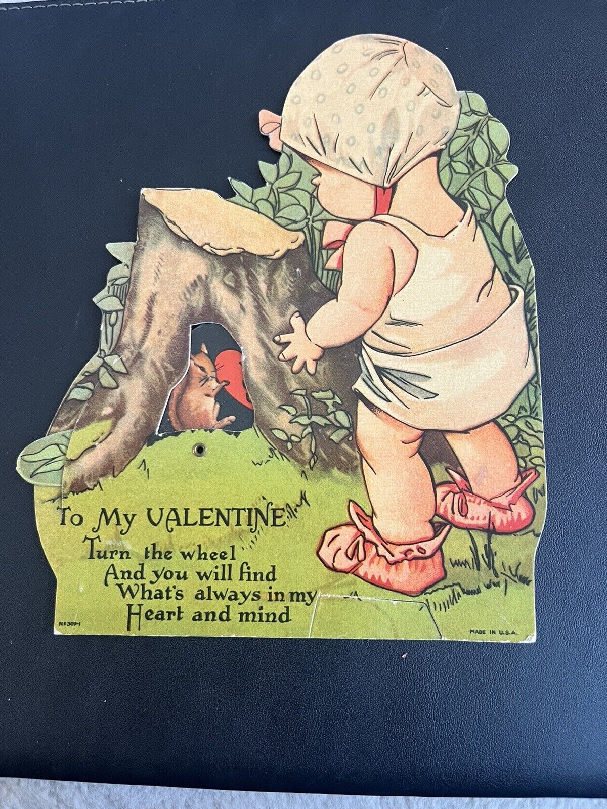 Vintage Valentine Movable