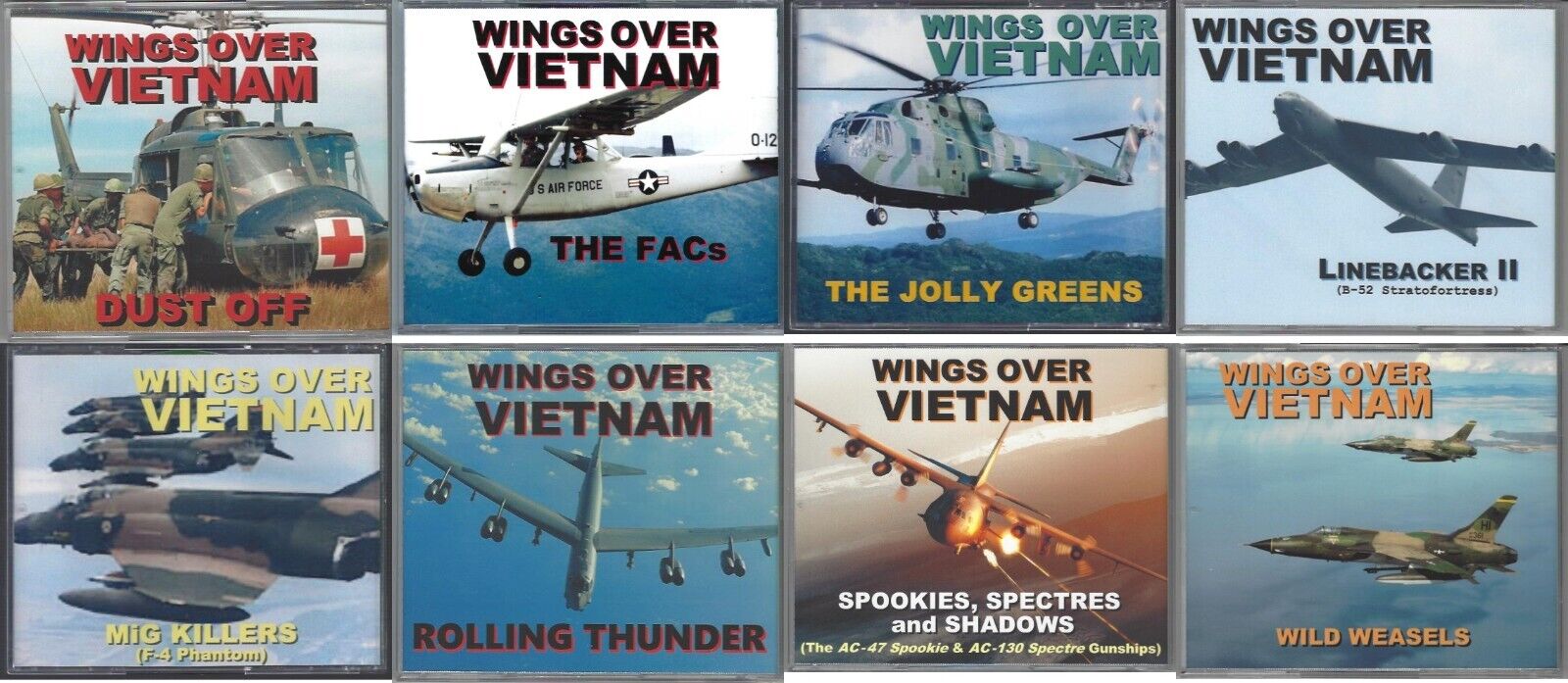 WINGS OVER VIETNAM - OUTSTANDING 8-DVD SET ON VIETNAM WAR (MY OVERALL FAVORITE)