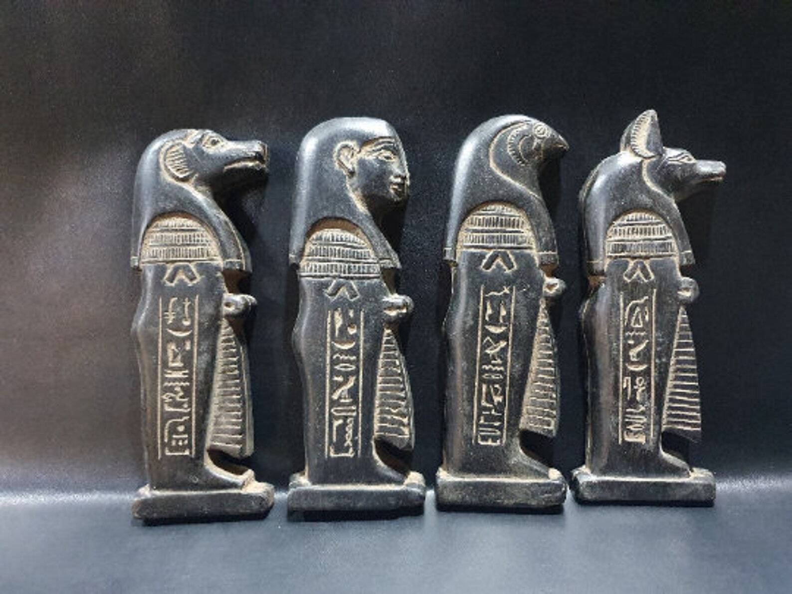 fantastic Four ( Anubis - ISIS - Baboon - Horus ) The four gods