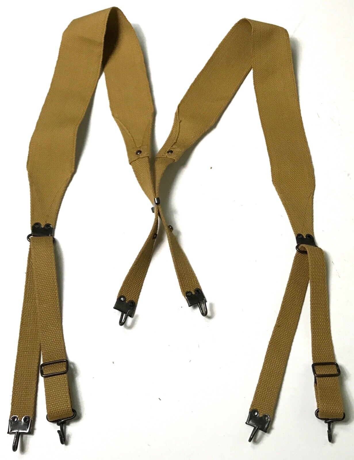 WWI US ARMY M1907 EQUIPMENT FIELD SUSPENDERS