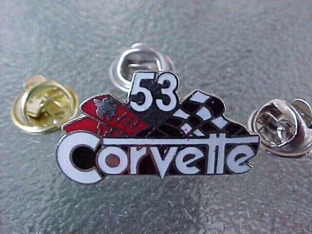 1953 \'53 Chevrolet Chevy Corvette HAT PIN Licensed Discontinued Product NOS
