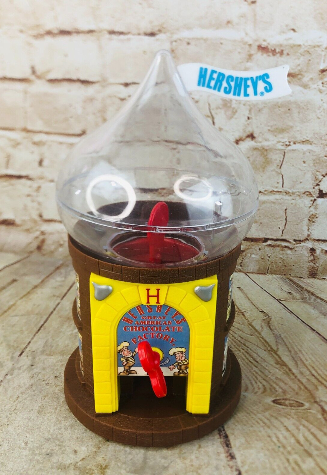 Vtg 1993 Hershey Kisses Chocolate Candy Factory Dispenser Machine instructions