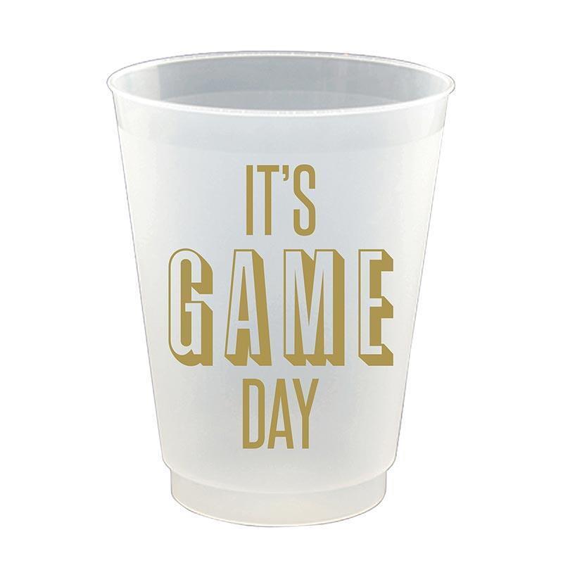 Cocktail Party Cups It\'s Game Day Size 4.25in h, 16 oz Pack of 6