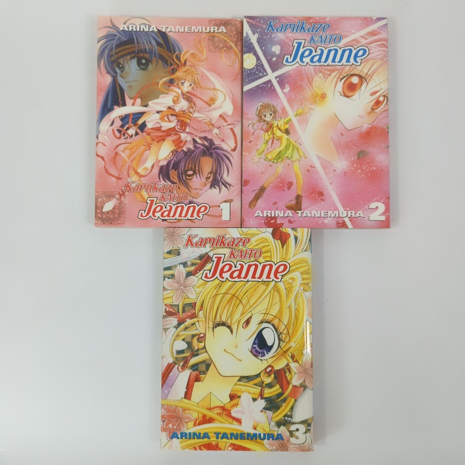 Kamikaze Kaito Jeanne Manga Volumes 1 to 3 English CMX Arina Tanemura 