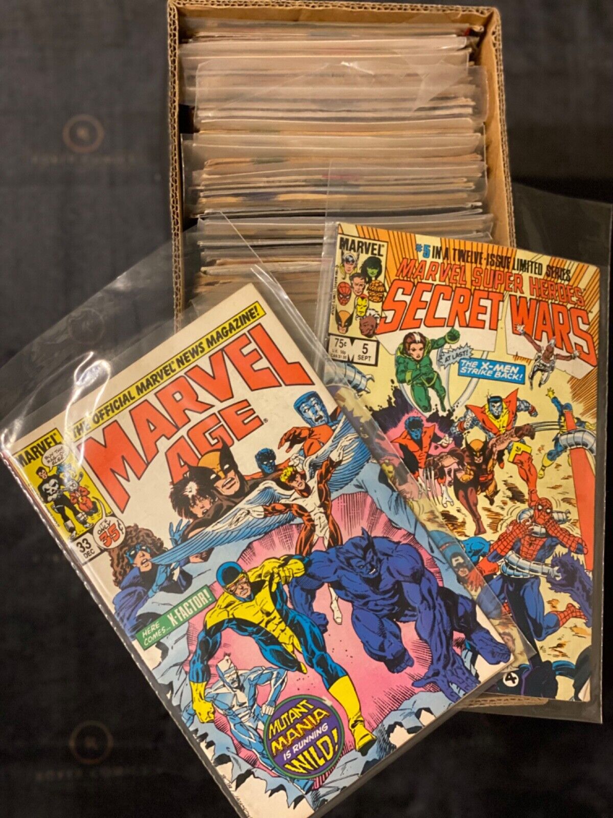 300 Marvel/DC Comics ONLY Silver Age to Modern age. GD to NM. (Keys and 1st AP)