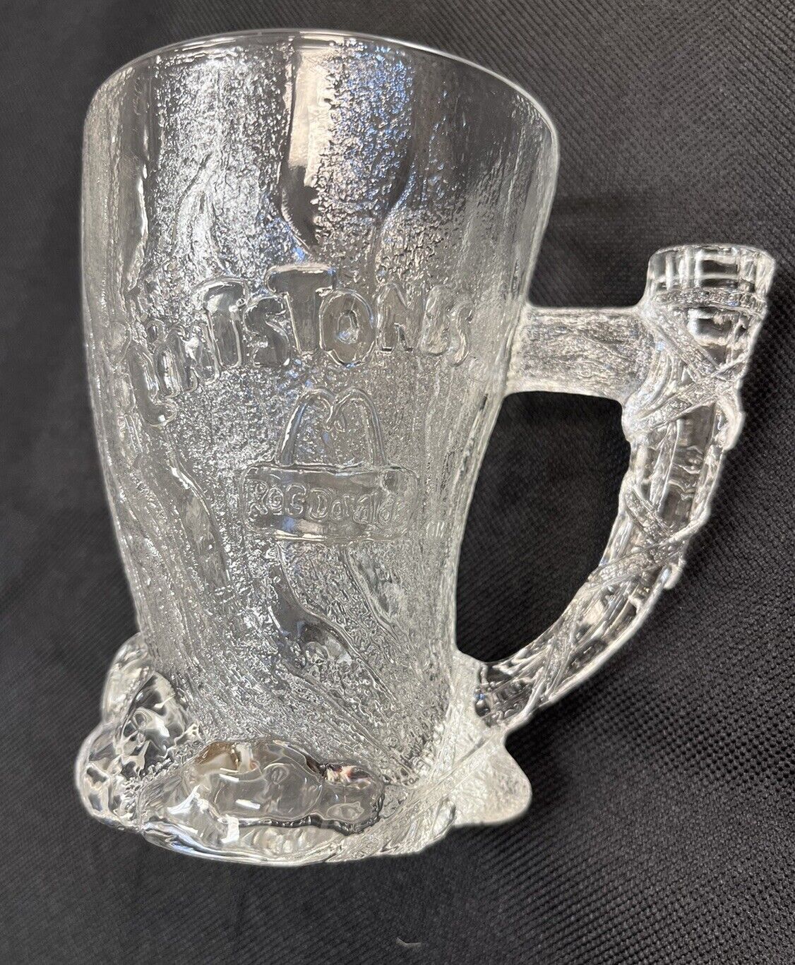 Vintage Flinstones (Mammoth Mug) Glass McDonald’s Mug
