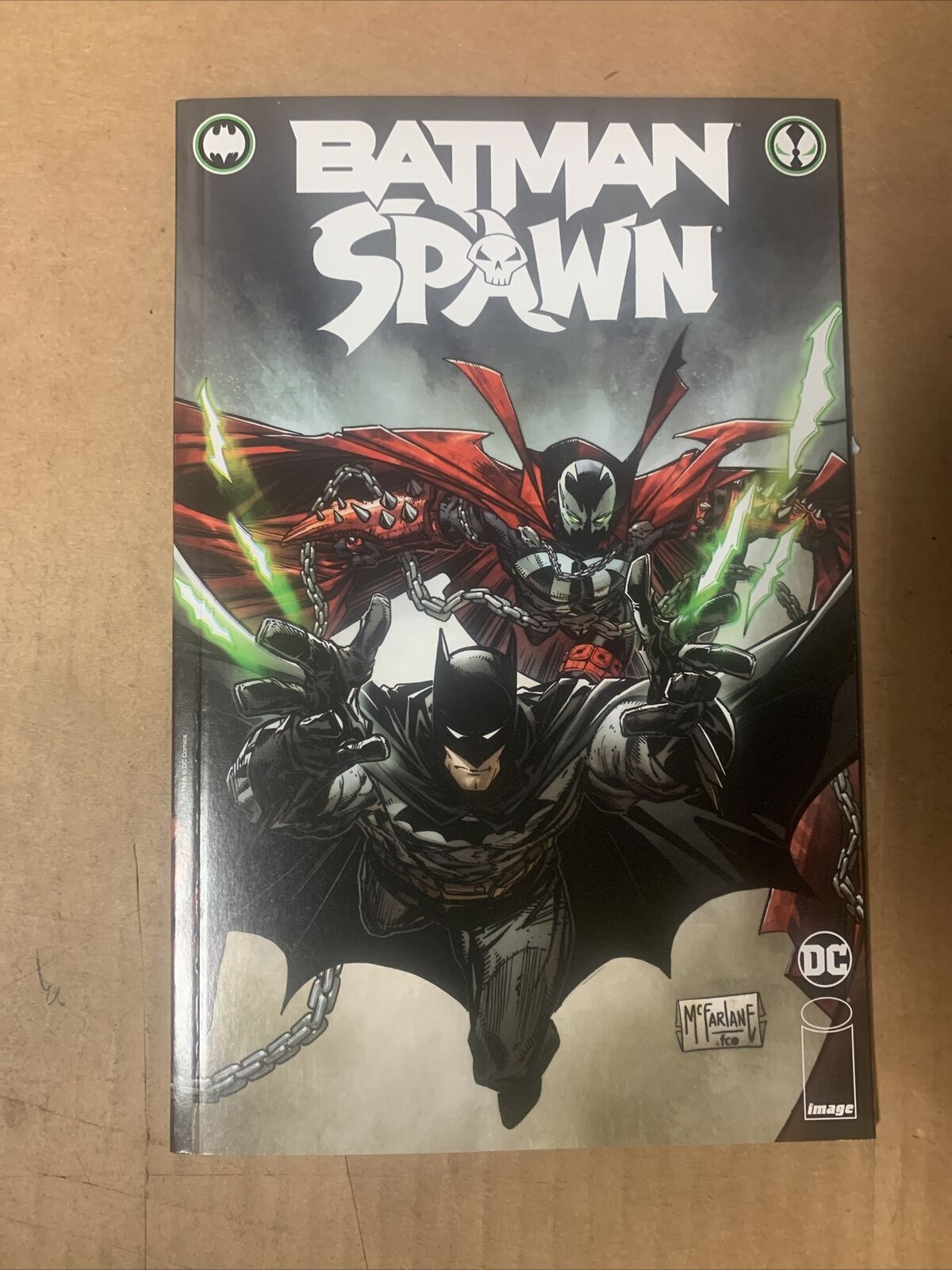 Batman Spawn #1 Todd McFarland Cover T DC Comics 1st Print