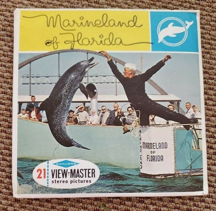 Sawyer\'s A964 Marineland of Florida view-master reels packet
