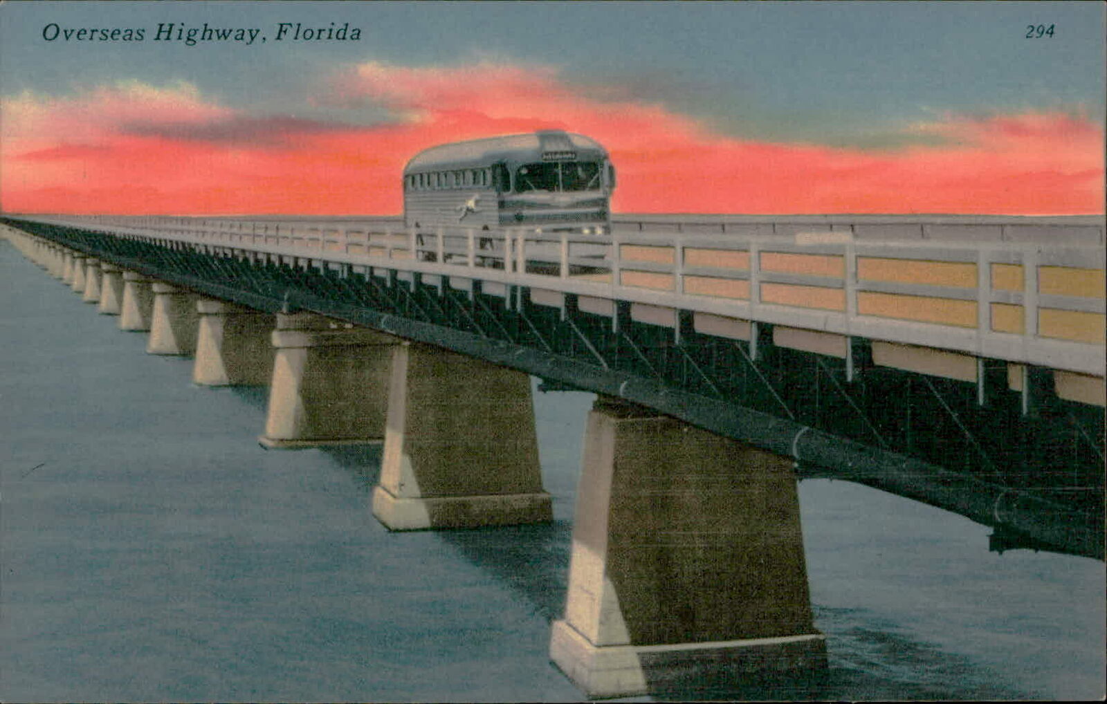 Postcard: Overseas Highway, Florida 294