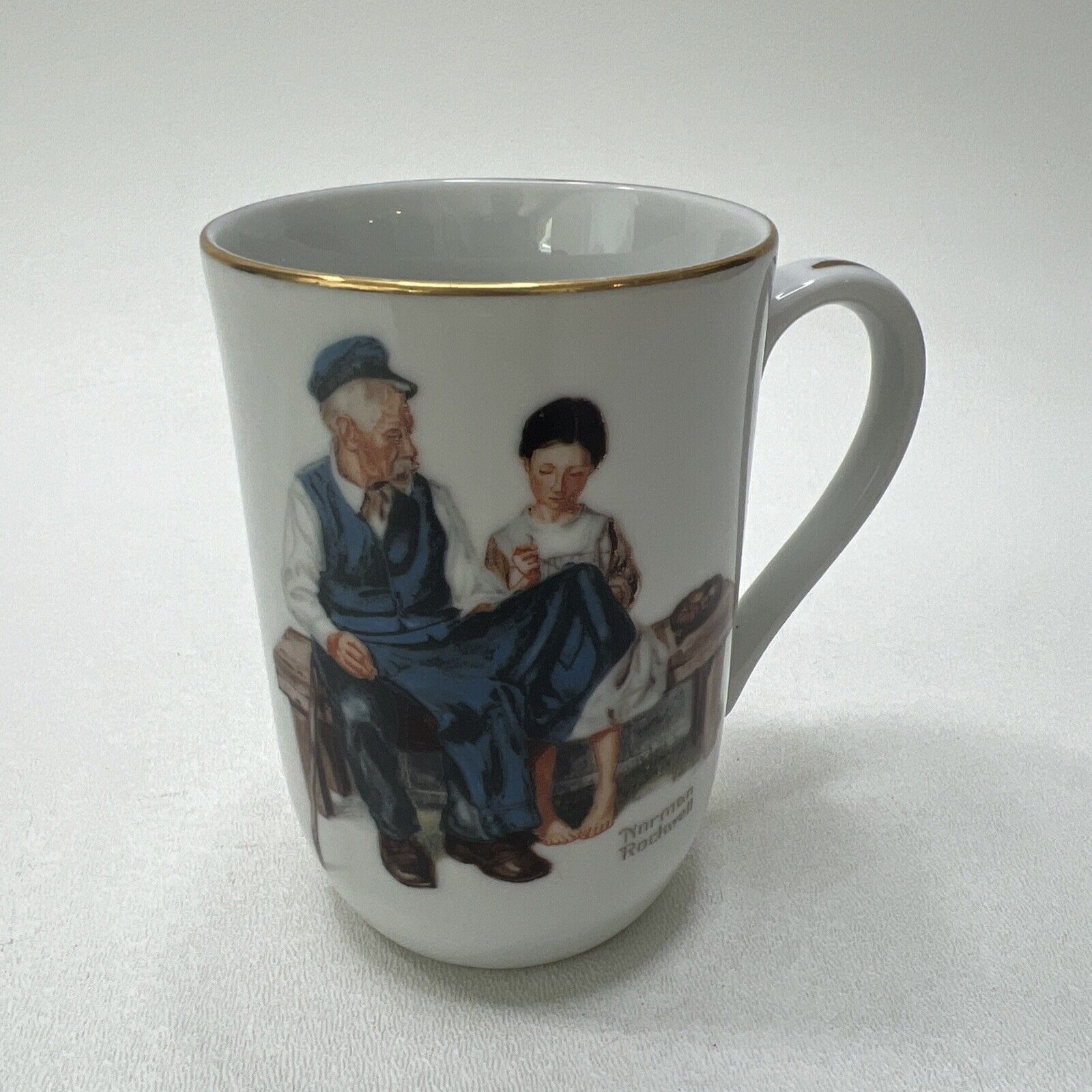 The Lighthouse Keeper’s Daughter Vintage 1982 Norman Rockwell Coffee Cup Tea Mug