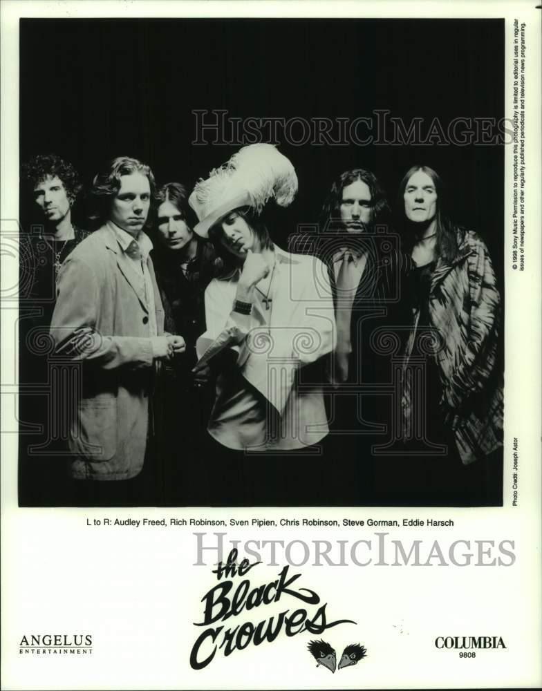 1999 Press Photo American Rock Band The Black Crowes - lrx40902