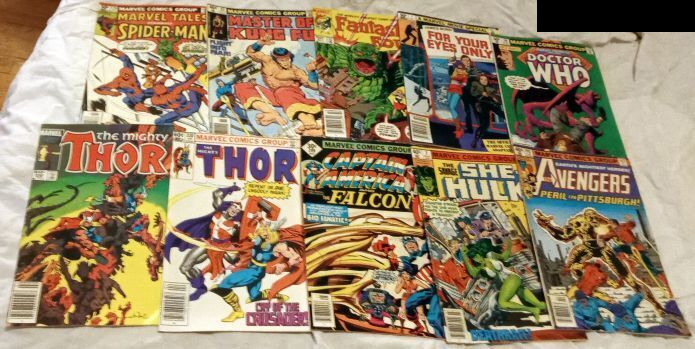 Mixed LOT OF 100 ALL Marvel DC Comic Book Lot most comics 1970s to 2023 Nice Gra