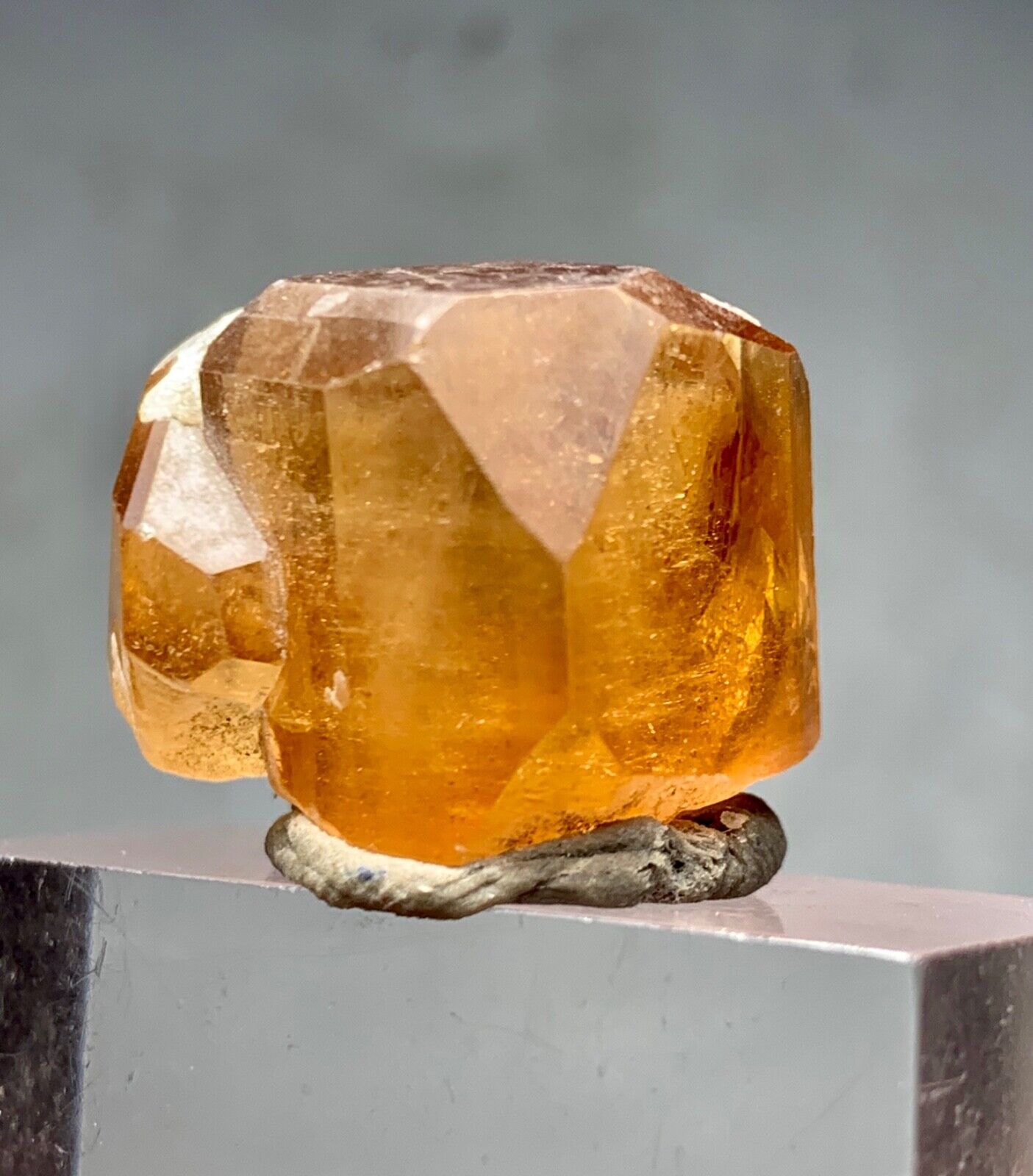94 CTS Terminated Diamond Cat Heated Topaz Crystal From Pakistan