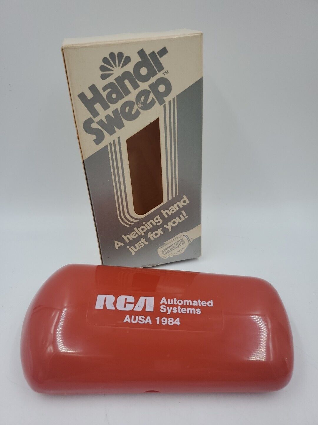 VTG 1980s RCA Advertising Handi-Sweep Mini Sweeper In Box Carpet Cleaner NEW NOS
