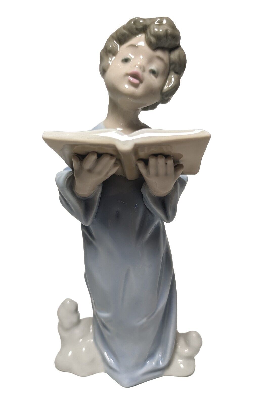 Lladro Angelic Heaven Voice #5724 Figurine Spain Valencia Music/Choir 