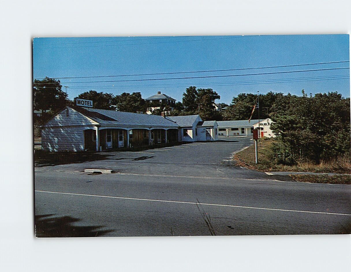 Postcard Colonial Motel, Plymouth, Massachusetts
