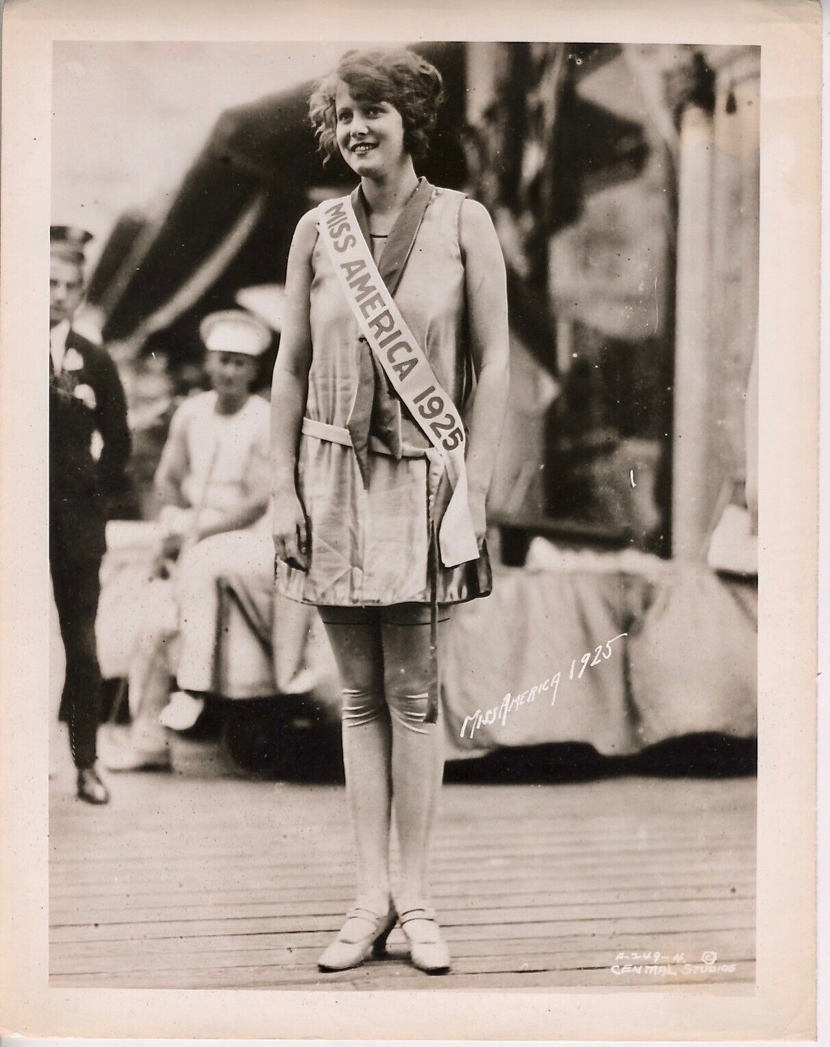 VINTAGE ORIGINAL PHOTOGRAPH 1925 MISS AMERICA PAGEANT WINNER FAY LANPHIER