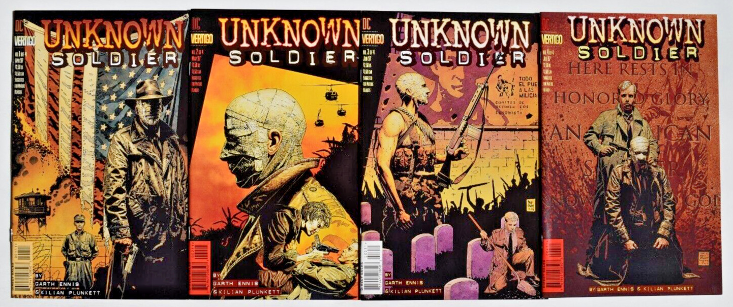 UNKNOWN SOLDIER (1997) 4 ISSUE COMPLETE SET  #1-4 DC COMICS