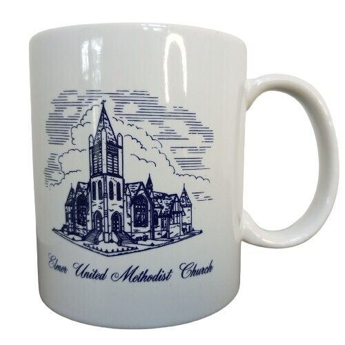 Elmer United Methodist Church Coffee Mug Teacup New Jersey 3.75\