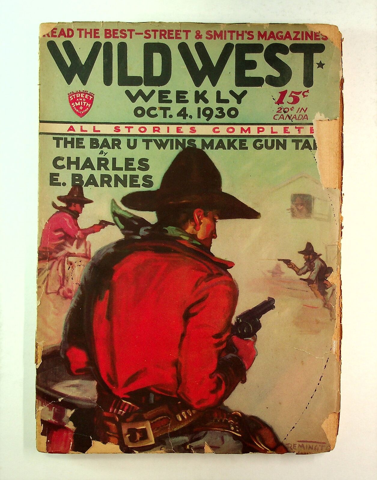 Wild West Weekly Pulp Oct 4 1930 Vol. 53 #3 GD- 1.8