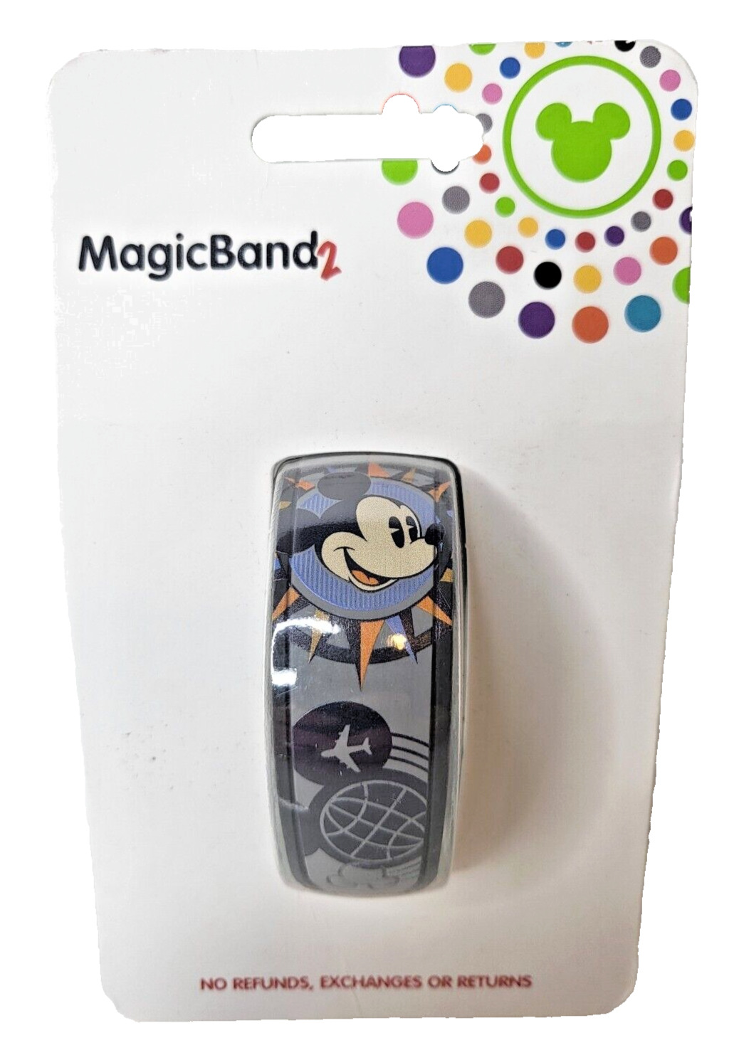 Disney Cast Member Exclusive MagicBand 2 Mickey Mouse Compass Magic Band Sealed