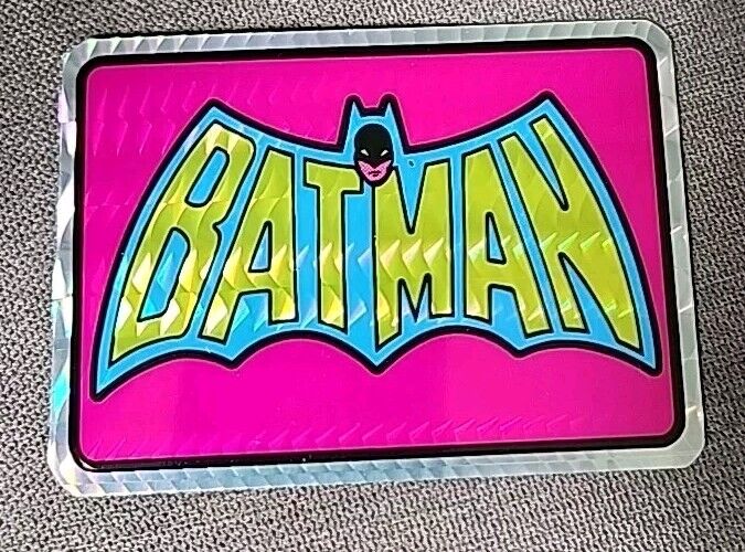 Vintage Batman Vending Machine Sticker Prism DC Comic