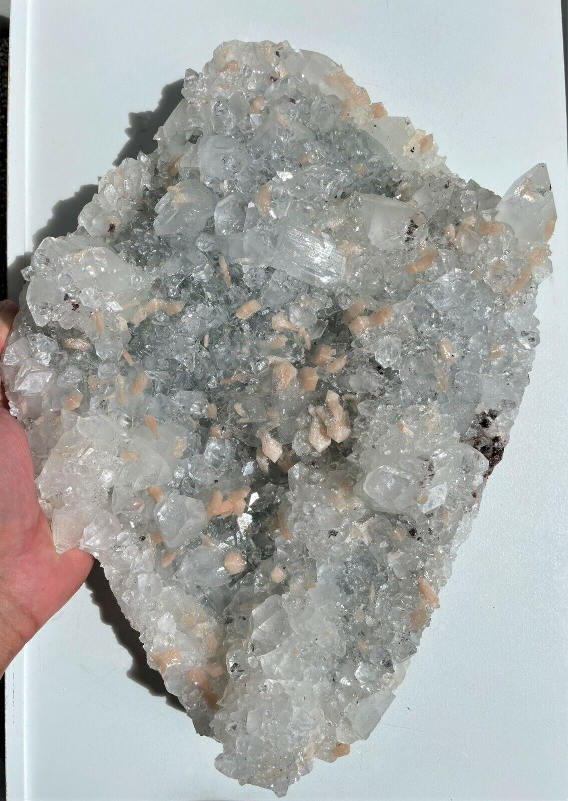 Large Apophyllite Cluster Crystal AP778