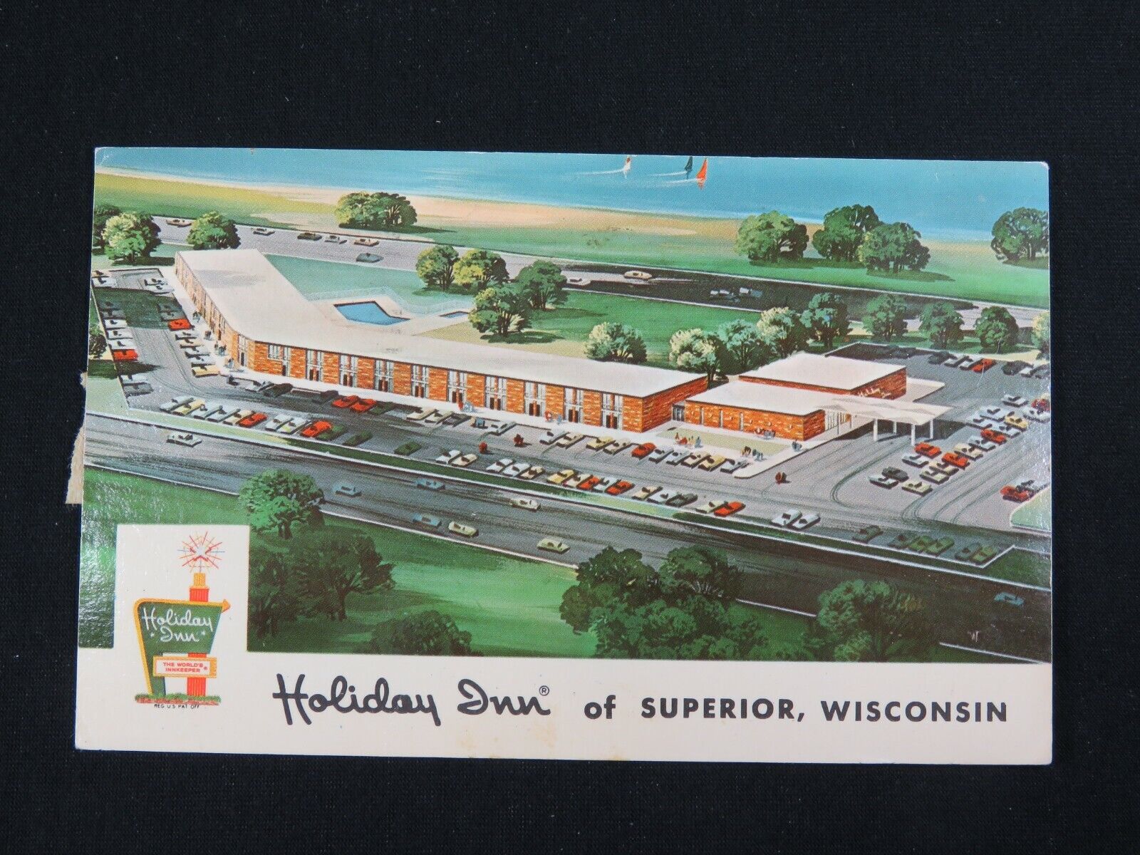 Vintage Postcard Holiday Inn Of Superior WI B7513