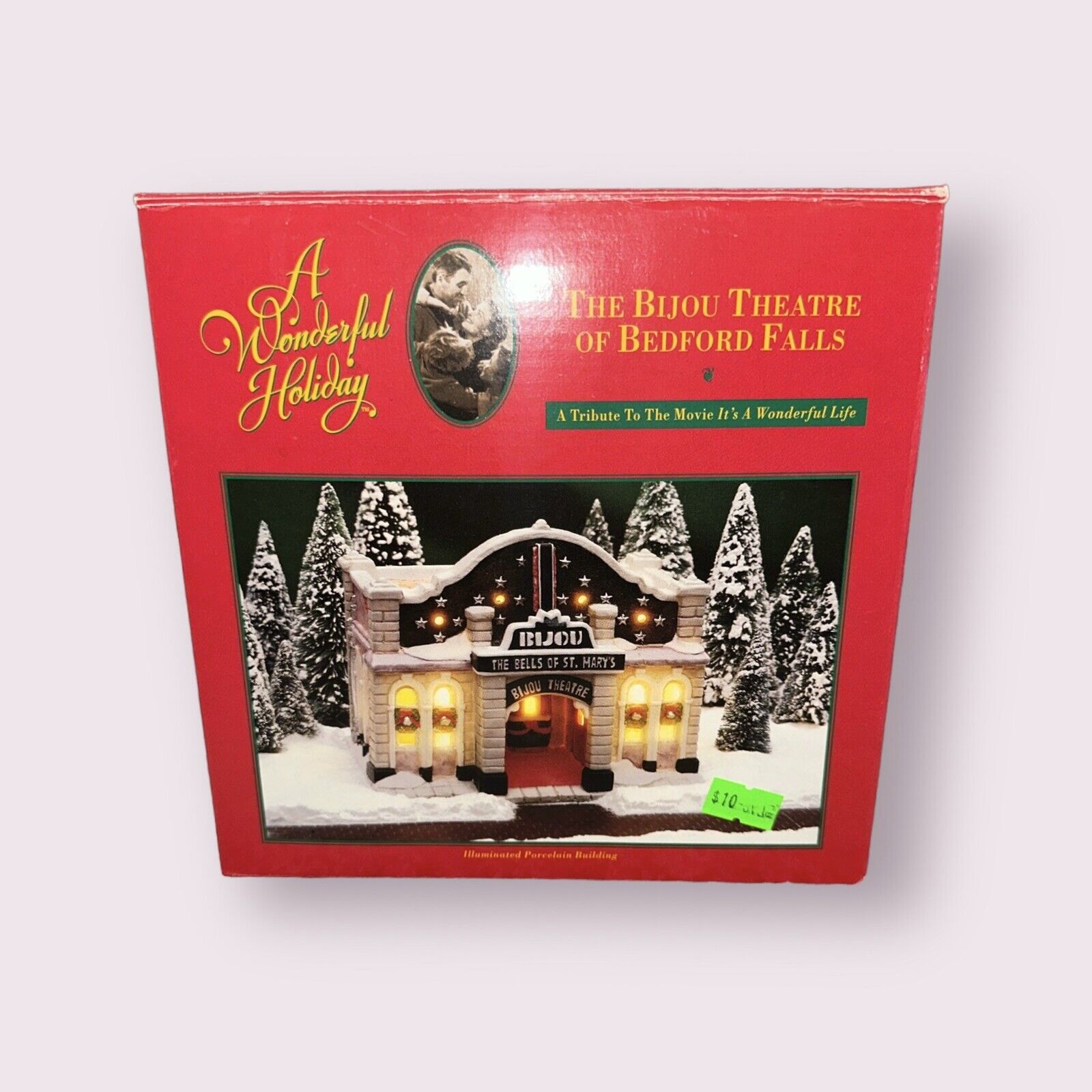 A Wonderful Life Holiday Christmas The Bijou Theater Of Bedford Falls NIB