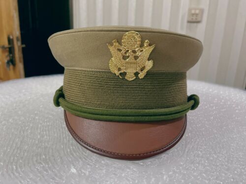 Pre/Early WW1 Period Named U.S. Army Cadet Visor Hat-LAMBERTON REPLICA