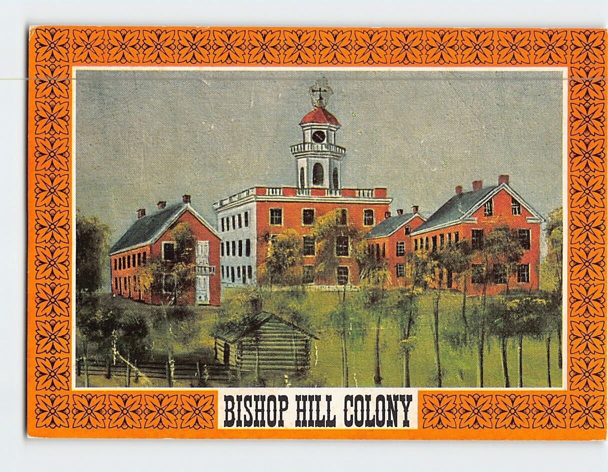 Postcard Bishop Hill Colony Bishop Illinois USA