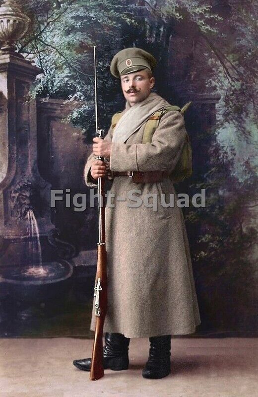 WW1 Great War Picture Photo Red Army Russian Russia infantryman WWI  3965