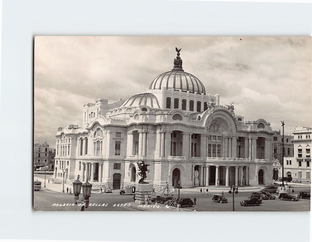 Postcard Palacio de Bellas Artes Mexico