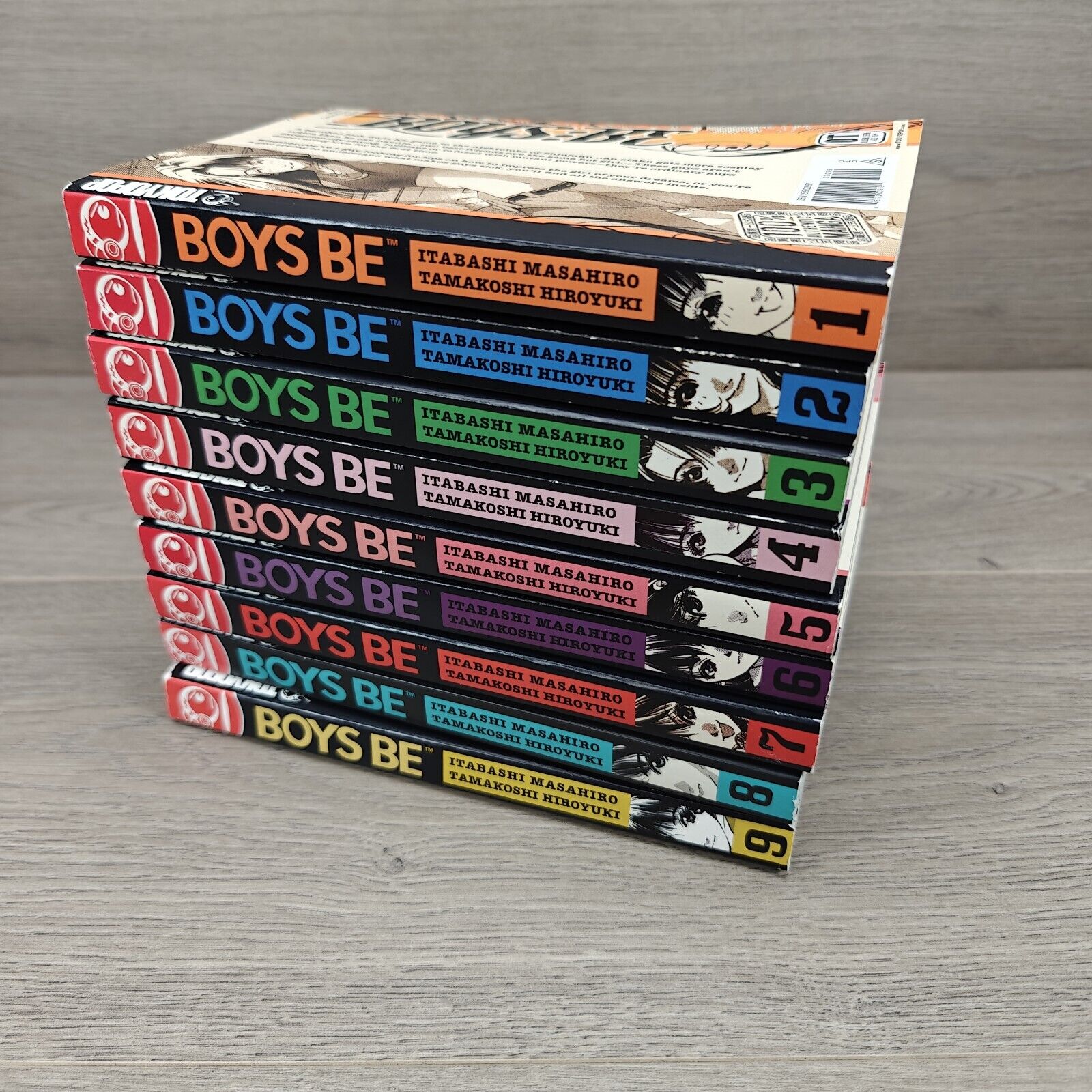 BOYS BE Manga Comedy/Drama In English (TokyoPop, 2004) Volumes 1-9 OOP