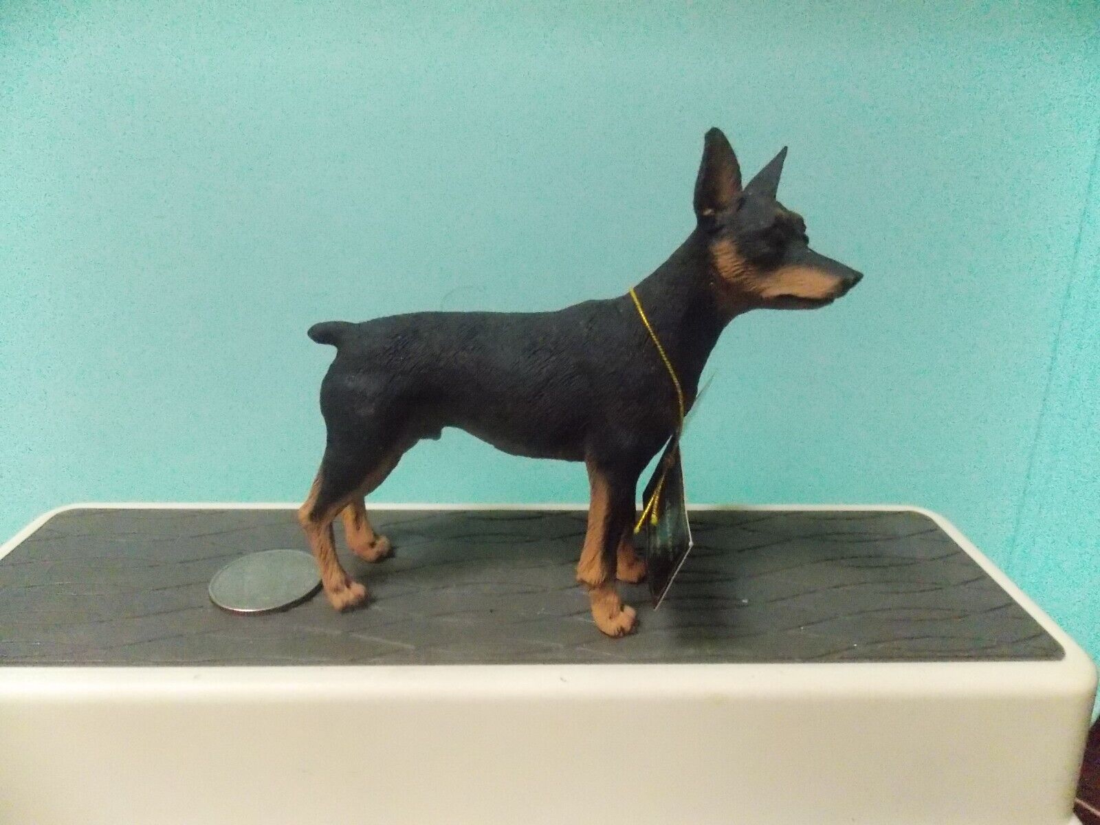 Miniature Pinscher Dog Figure
