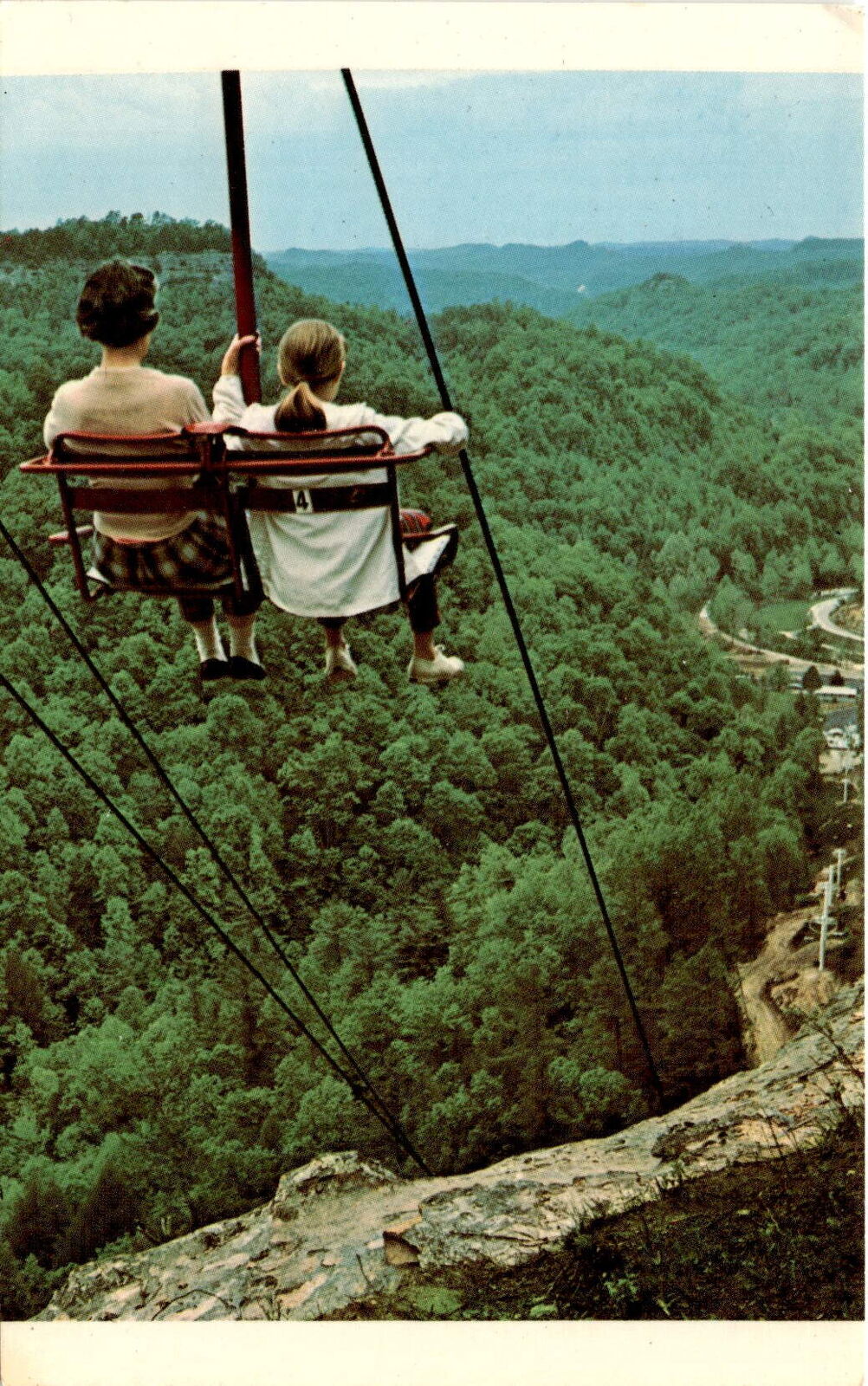 Vintage Postcard: Stunning Kentucky Mountain Scenery