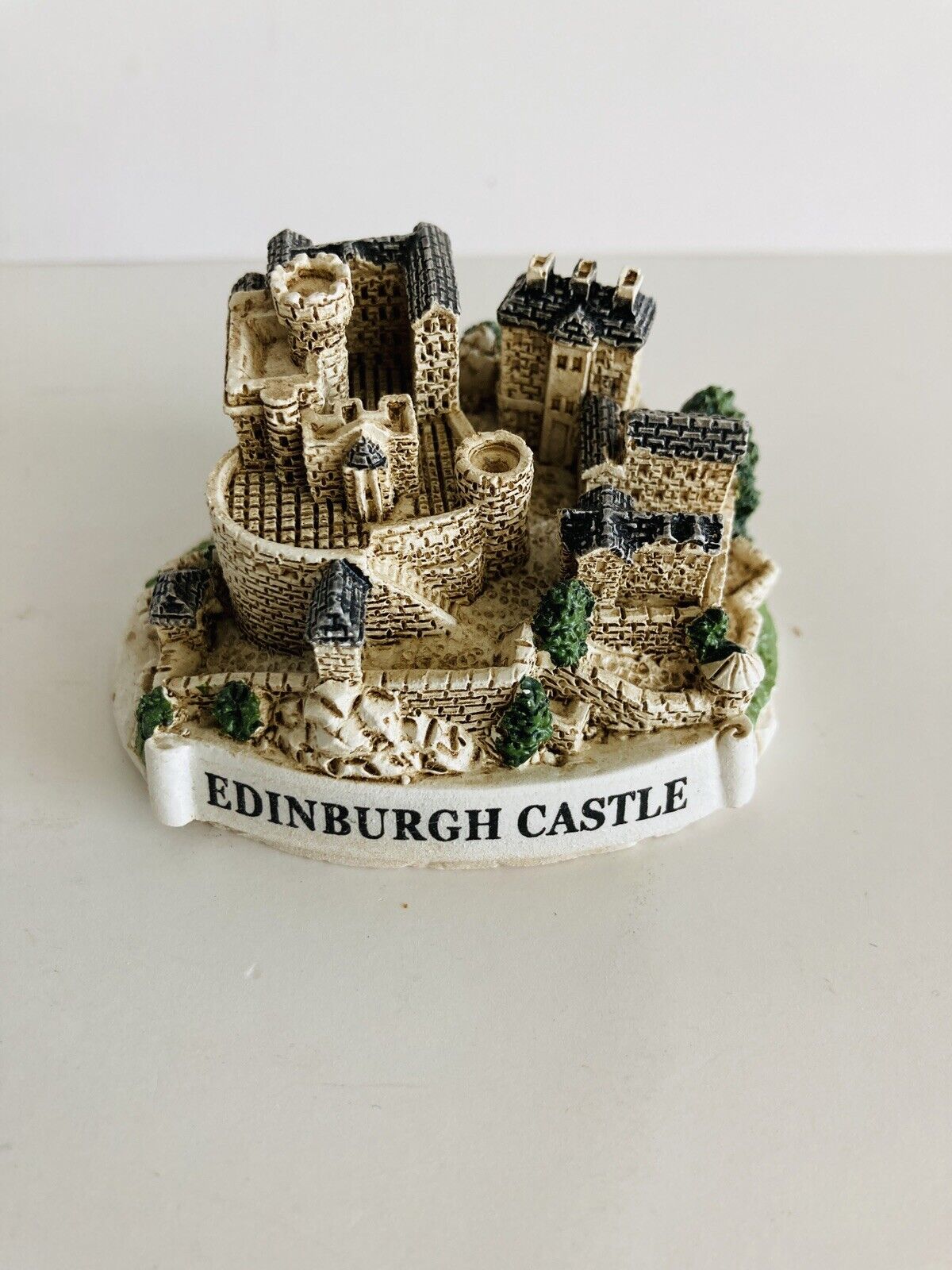 Edinburgh Castle Scotland Poly Model Great Britain, 2in, New