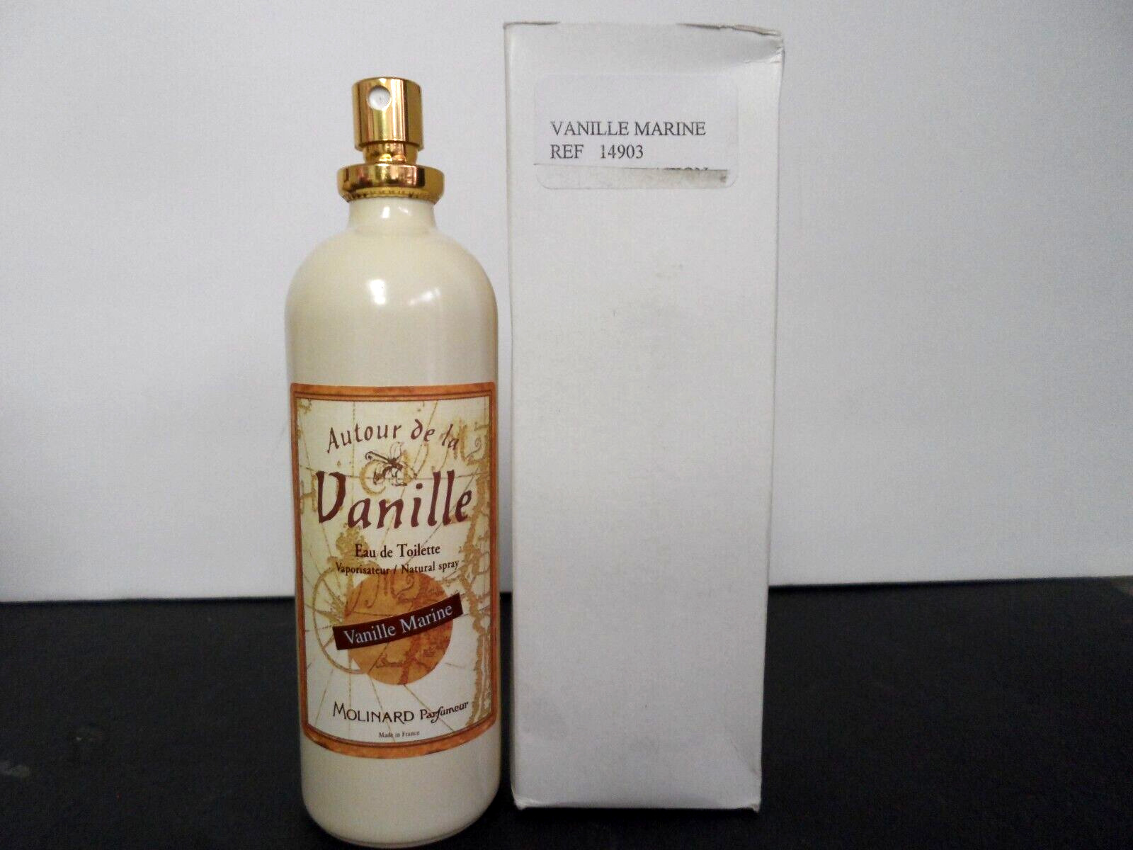 Vanille Marine Molinard EDT Spray 3.4 oz / 100 ml New Unboxed Vintage Formula