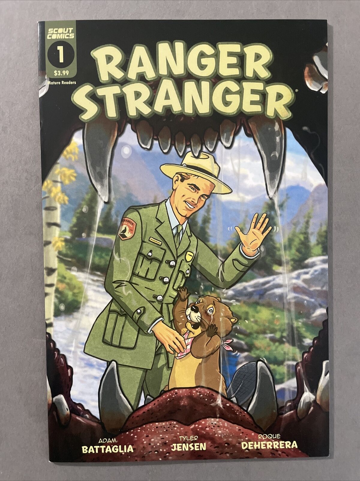 Ranger Stranger #1 Adam Battaglia 2021 Scout Comics Optioned
