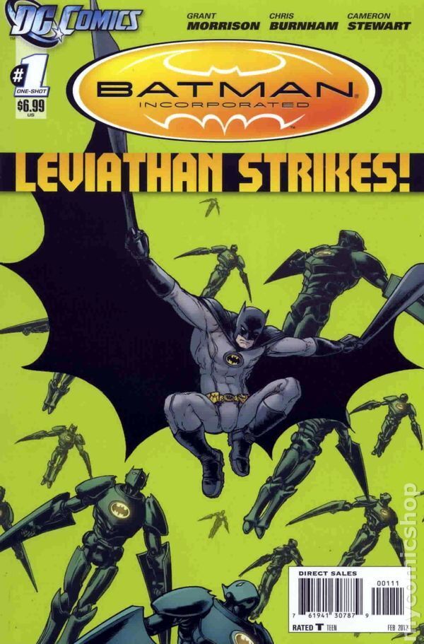 Batman Incorporated Leviathan Strikes #1 FN 2012 Stock Image