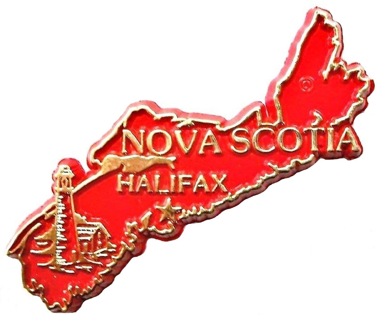 Nova Scotia Halifax Canadian Fridge Magnet