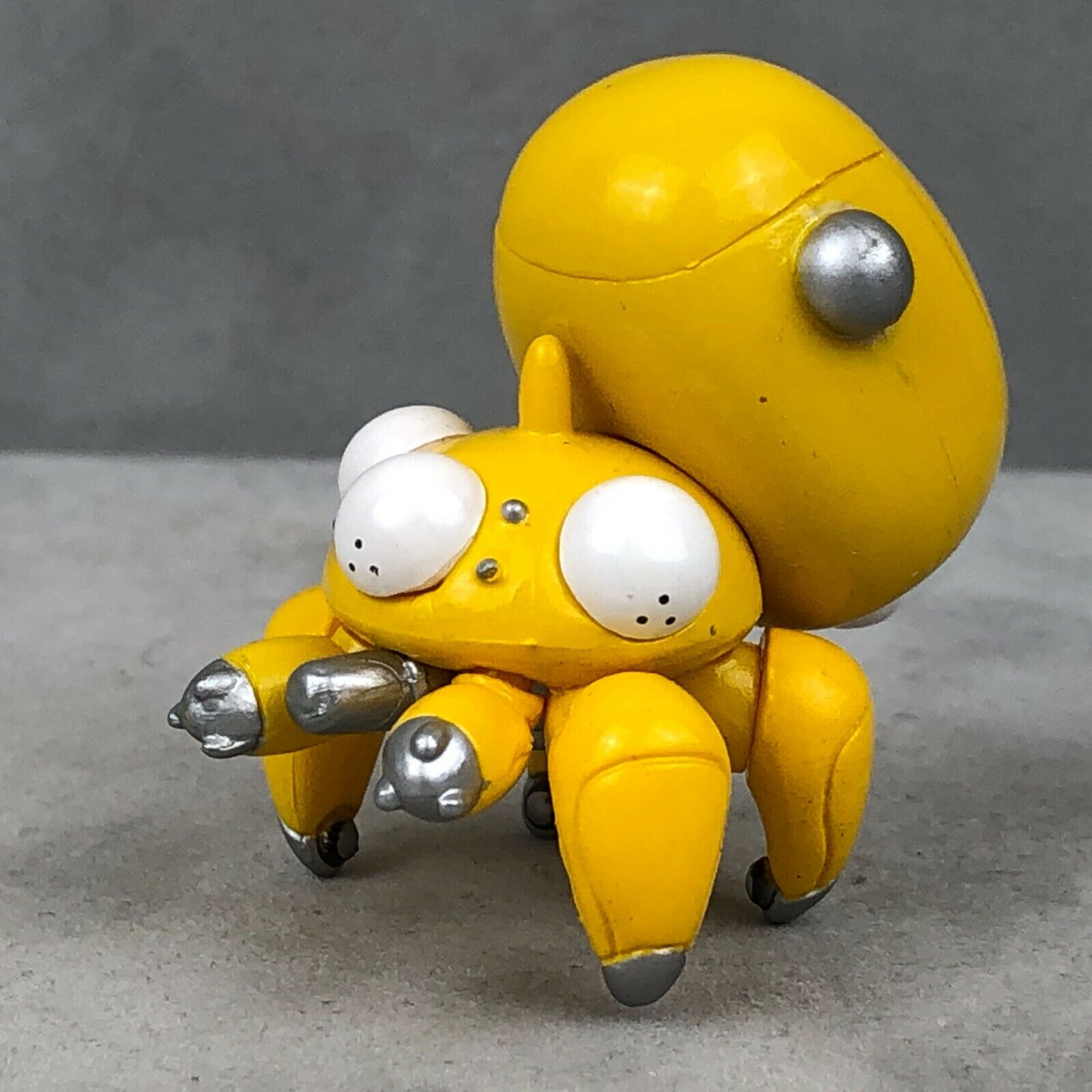 RARE 2007 Movic Ghost in the Shell Tachikoma Matte Yellow Trading Anime Figure